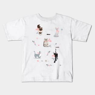 Game of cats Kids T-Shirt